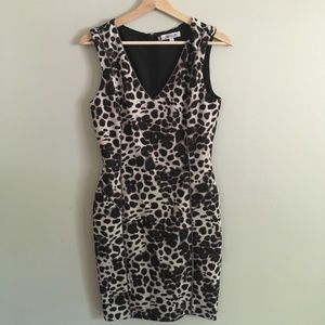 Jennifer Lopez• Curvy Leopard Print Dress, S